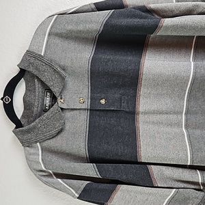 Knights Sportwear | Men's Classic Stripes Heathered Knit Polo Sz 3Xl